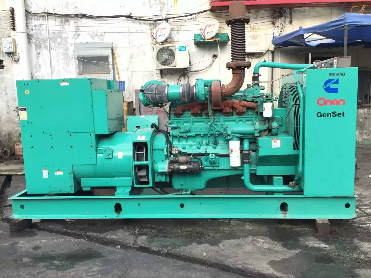 嘉鱼租赁发电机-柴油发电机不正常冒烟的原因